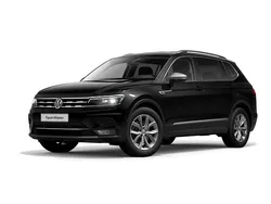 Schwarz Gebraucht 2021 VW Tiguan Allspace Highline SUV | 32.190 € (Superpreis)