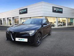 Schwarz Gebraucht 2022 Alfa Romeo Stelvio Ti SUV | 36.490 € (Fairer Preis)