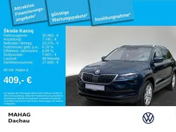 Blau Gebraucht 2022 Skoda Karoq Ambition SUV | 30.980 € (Fairer Preis)