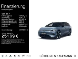 Stonewashed blue metallic Gebraucht 2025 VW ID.7 GTX Limousine | 52.430 €