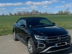 Schwarz Gebraucht 2023 VW T-Roc Cabriolet Style Cabrio | 29.500 € (Fairer Preis)