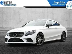 Weiß Gebraucht 2020 Mercedes C300 AMG line Coupé | 37.990 € (Fairer Preis)