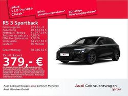 0e mythosschwarz metallic Gebraucht 2022 Audi RS3 Sport Limousine | 51.862 € (Teuer)