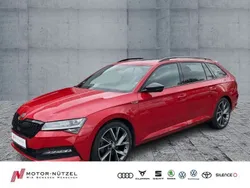 Velvet rot metallic Gebraucht 2020 Skoda Superb SportLine Kombi | 29.950 € (Fairer Preis)