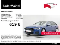 Ascariblau metallic Gebraucht 2024 Audi A6 S-Line Kombi | 59.330 €