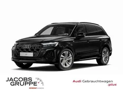 Mythosschwarz metallic Gebraucht 2024 Audi Q7 S-Line SUV | 69.820 € (Superpreis)