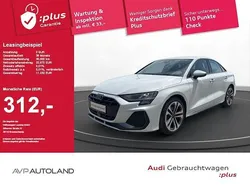 Weiß Gebraucht 2024 Audi A3 S-Line Limousine | 32.970 € (Fairer Preis)