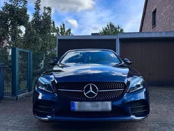 Blau Gebraucht 2020 Mercedes C300 AMG line Cabrio | 34.999 € (Guter Preis)