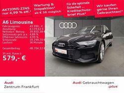 Schwarz Gebraucht 2022 Audi A6 S-Line Limousine | 43.990 € (Fairer Preis)