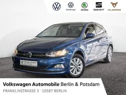 Reef blue metallic Gebraucht 2020 VW Polo Highline Limousine | 17.330 € (Fairer Preis)