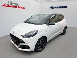 Polar white uni/ dach: phantom b (metallic) Gebraucht 2021 Hyundai i10 N Line Kleinwagen | 14.490 € (Fairer Preis)
