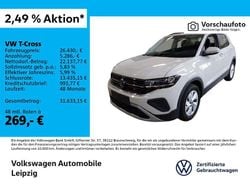 Grau Gebraucht 2024 VW T-Cross Life SUV | 26.430 € (Fairer Preis)