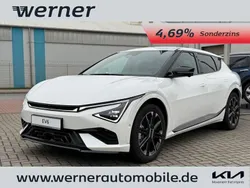 Snow white pearl Gebraucht 2024 Kia EV6 GT-Line SUV | 52.880 € (Fairer Preis)
