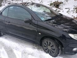 Schwarz Gebraucht 2002 Peugeot 206 CC Cabrio | 1.100 €