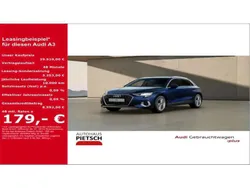 Navarrablau metallic Gebraucht 2024 Audi A3 Sportback Advanced Limousine | 29.910 €