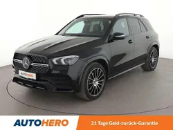 Obsidianschwarz Gebraucht 2021 Mercedes GLE400 AMG line SUV | 57.520 €