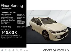 Oryxweiß perlmutteffekt Gebraucht 2024 VW Golf VIII Goal Kombi | 28.849 € (Superpreis)