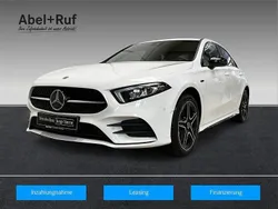 Weiß Gebraucht 2021 Mercedes A250 AMG Limousine | 27.279 € (Fairer Preis)