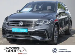 Grau Gebraucht 2022 VW Tiguan Allspace R-line SUV | 39.930 € (Fairer Preis)