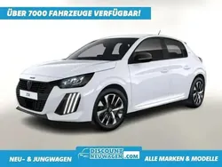 Schneeweiß Neu 2024 Peugeot 208 Active Kleinwagen | 18.042 € (Guter Preis)