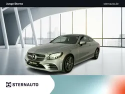 Silber Gebraucht 2023 Mercedes C180 AMG Coupé | 38.479 € (Guter Preis)