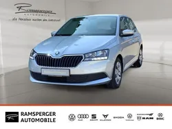 Silber (brilliantsilber metallic) Gebraucht 2021 Skoda Fabia Cool Plus Limousine | 10.990 € (Guter Preis)