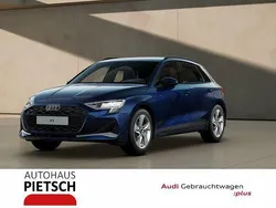 Blau Gebraucht 2024 Audi A3 Sportback Sport Limousine | 32.970 € (Guter Preis)