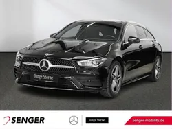Schwarz Gebraucht 2022 Mercedes CLA180 Shooting Brake AMG line Kombi | 29.840 € (Etwas zu teuer)