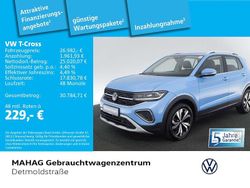 Clear blue metallic Gebraucht 2024 VW T-Cross Style SUV | 26.982 € (Fairer Preis)