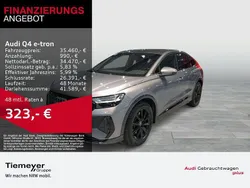 Grau Gebraucht 2022 Audi Q4 e-tron S-Line SUV | 35.460 € (Superpreis)