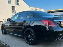 Schwarz Gebraucht 2015 Mercedes C180 AMG line Limousine | 18.500 € (Fairer Preis)