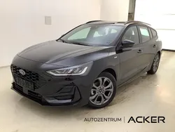 Obsidianschwarz metallic Gebraucht 2024 Ford Focus ST-Line Kombi | 23.980 € (Superpreis)