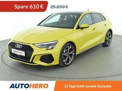 Gelb Gebraucht 2022 Audi A3 S-Line Limousine | 25.240 € (Fairer Preis)