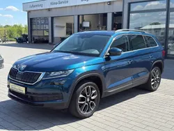Blau Gebraucht 2021 Skoda Kodiaq Clever SUV | 29.900 € (Fairer Preis)