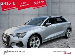 Silber Gebraucht 2024 Audi A3 Sportback Advanced Plus Kleinwagen | 33.770 € (Fairer Preis)