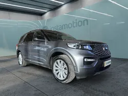 Schwarz Gebraucht 2022 Ford Explorer Platinum SUV | 53.130 € (Fairer Preis)