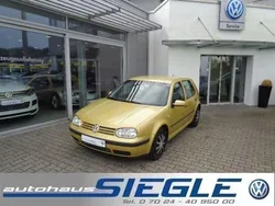Gelb metallic Gebraucht 2000 VW Golf IV Edition Limousine | 1.989 € (Etwas zu teuer)