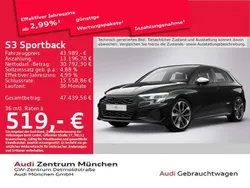 Mythosschwarz metallic Gebraucht 2024 Audi S3 Sport Limousine | 43.989 € (Etwas zu teuer)