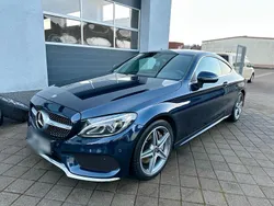 Blau Gebraucht 2016 Mercedes C250 AMG line Coupé | 23.500 € (Fairer Preis)