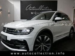 Pure white (metallic) Gebraucht 2018 VW Tiguan R-line SUV | 28.497 € (Guter Preis)