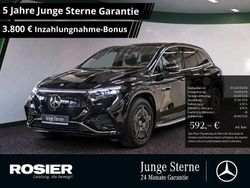 Schwarz / obsidianschwarz Gebraucht 2024 Mercedes EQS450+ AMG SUV | 87.430 € (Fairer Preis)