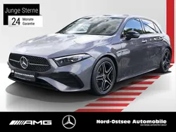 Metalliclack mountaingrau Gebraucht 2024 Mercedes A200 AMG Limousine | 32.990 € (Fairer Preis)