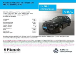 Schwarz Gebraucht 2024 VW Passat Business Kombi | 30.907 € (Fairer Preis)