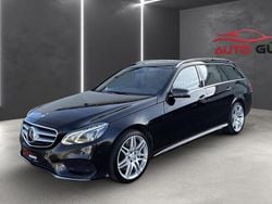 Schwarz Gebraucht 2014 Mercedes E500 AMG line Kombi | 15.499 € (Fairer Preis)