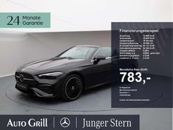 Metalliclack obsidianschwarz Gebraucht 2024 Mercedes CLE200 AMG Cabrio | 59.220 €