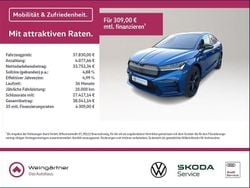 Blau Gebraucht 2022 Skoda Enyaq iV Lounge SUV | 37.830 € (Fairer Preis)