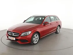 Rot Gebraucht 2018 Mercedes C220 Avantgarde Kombi | 22.410 € (Fairer Preis)
