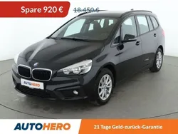 Schwarz Gebraucht 2018 BMW 218 Gran Tourer Advantage Van / Kleinbus | 17.070 € (Guter Preis)