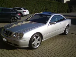 Silber Gebraucht 2001 Mercedes CL600 Coupé | 17.498 € (Teuer)