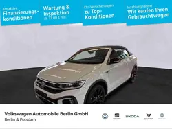 Pure white /schwarz Gebraucht 2023 VW T-Roc Cabriolet Style Cabrio | 31.990 € (Fairer Preis)